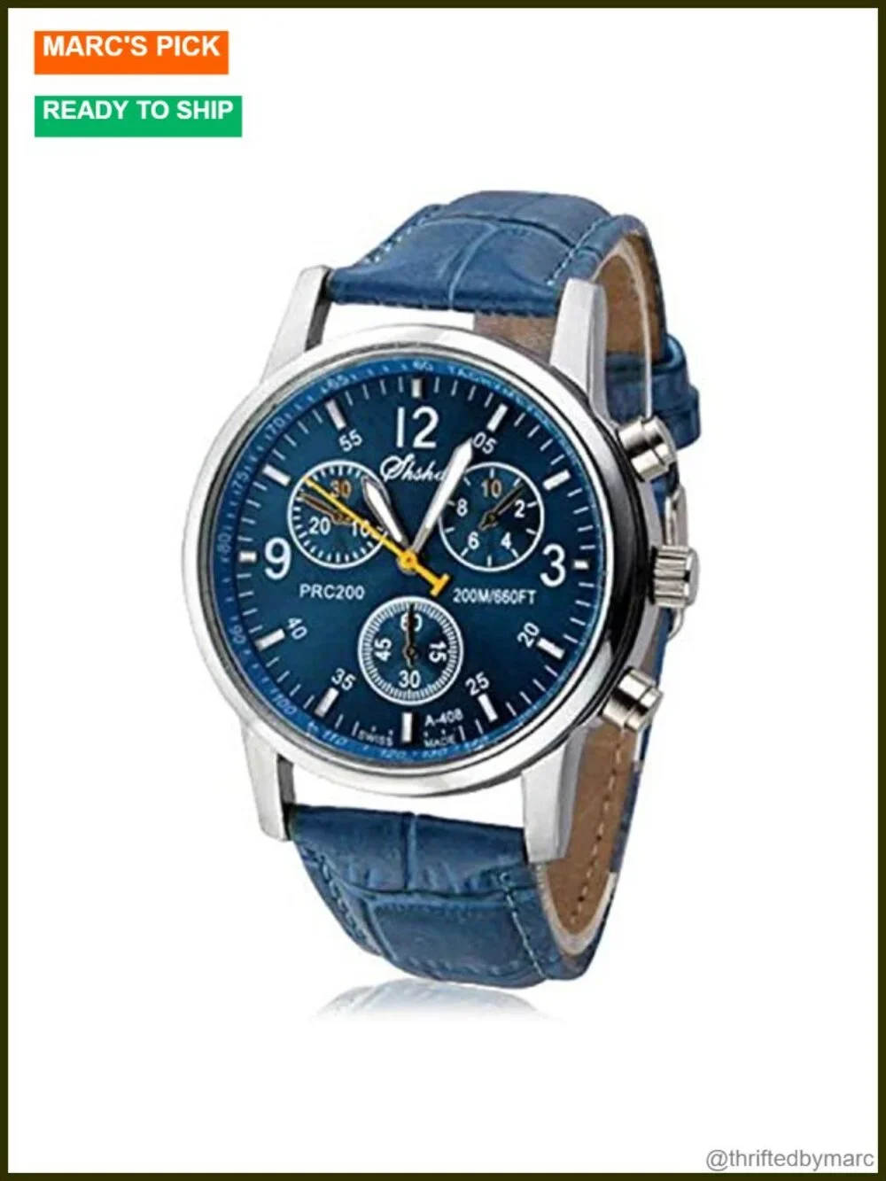 Luminous Nylon Band Military Watch Quartz Analog Wrist Watch